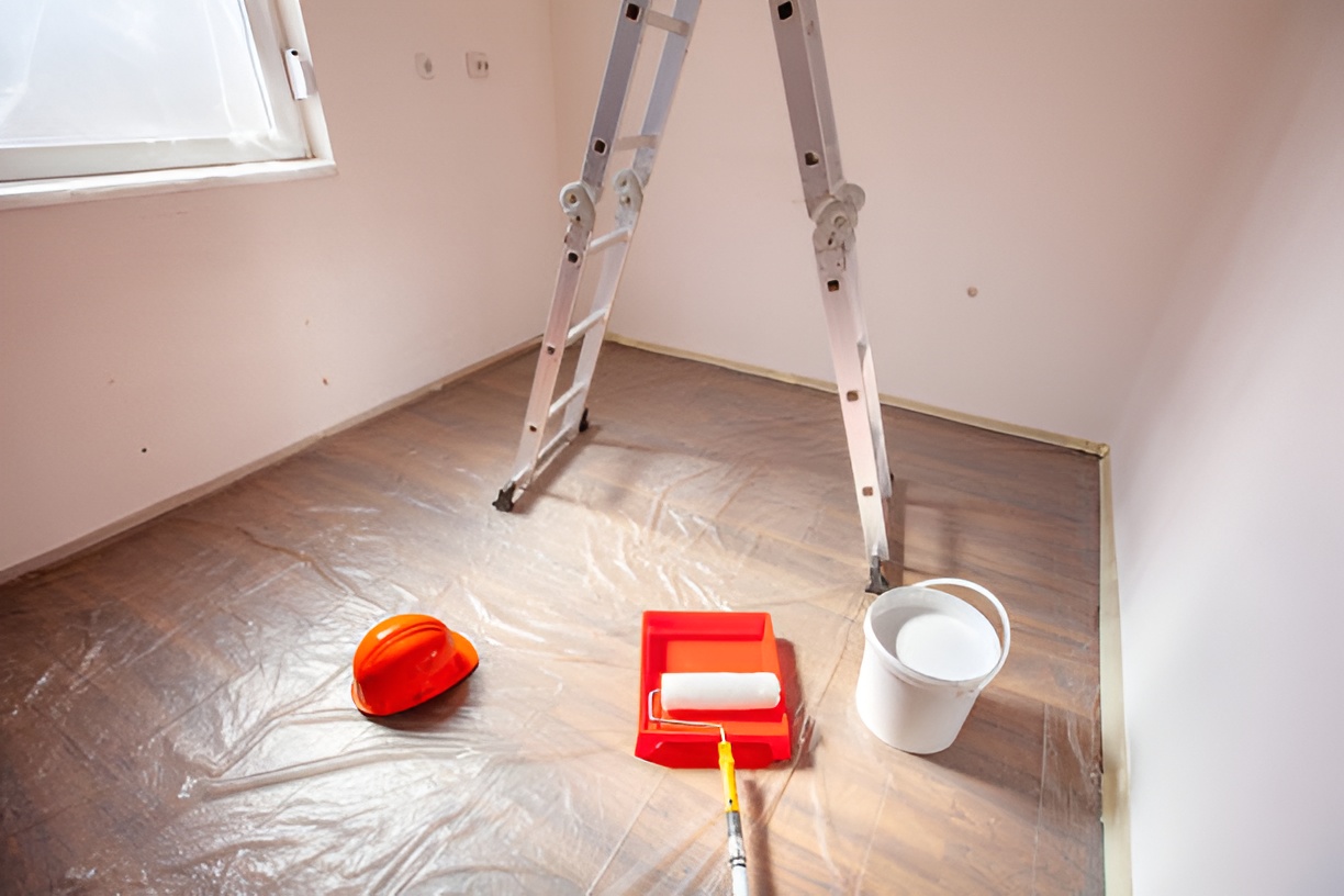 Cover Floor When Painting Without Damaging Your Floors