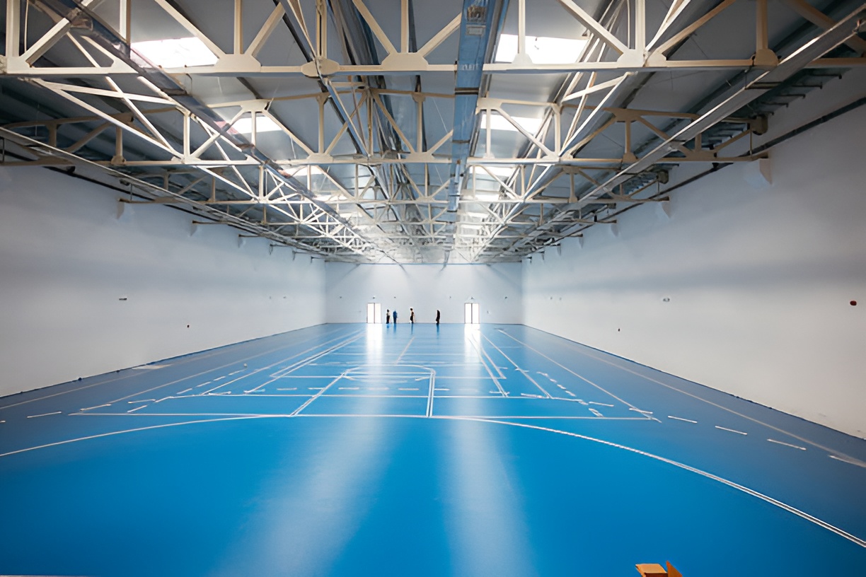 Sports Hall Floor Covering That Balances Safety and Style