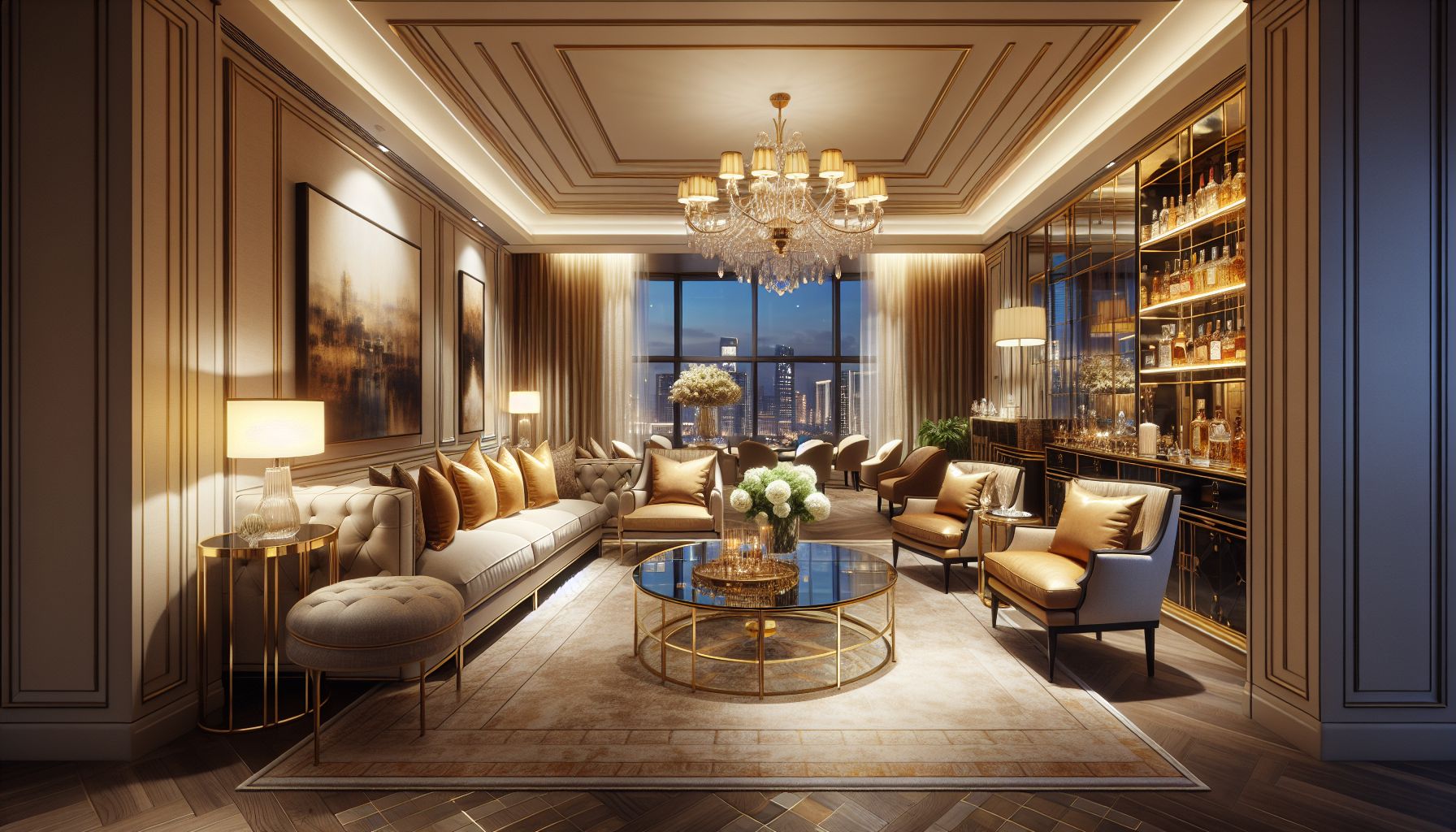 Luxury Hotel Living Room
